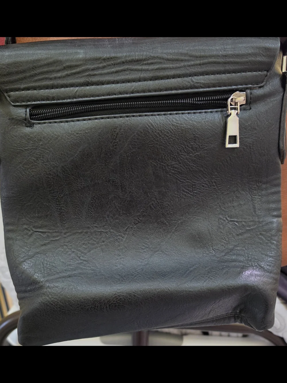 Harley-Davidson Black Leather Crossbody Bag